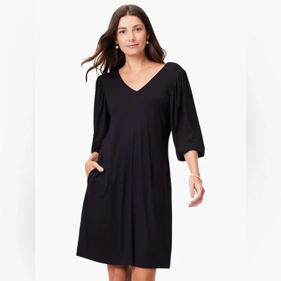 Nic + Zoe V-NECK KNIT DRESS - Picture 1 of 8